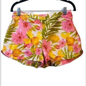 The man repeller for PJK Hawaiian tropical floral silk